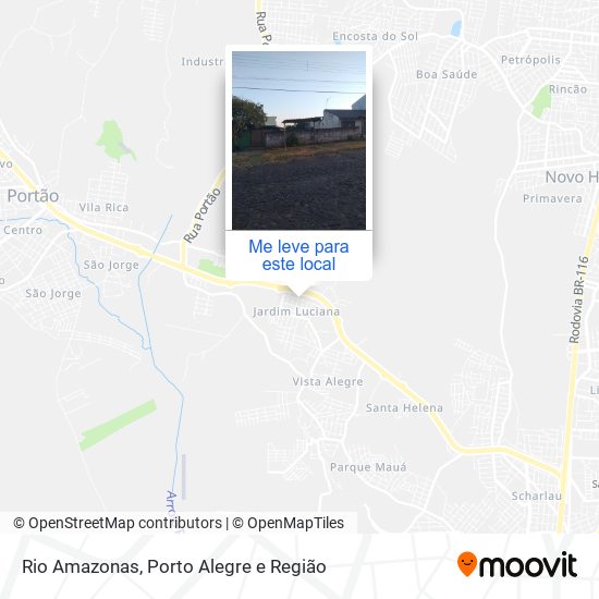 Rio Amazonas mapa