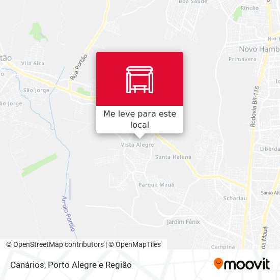Canários mapa