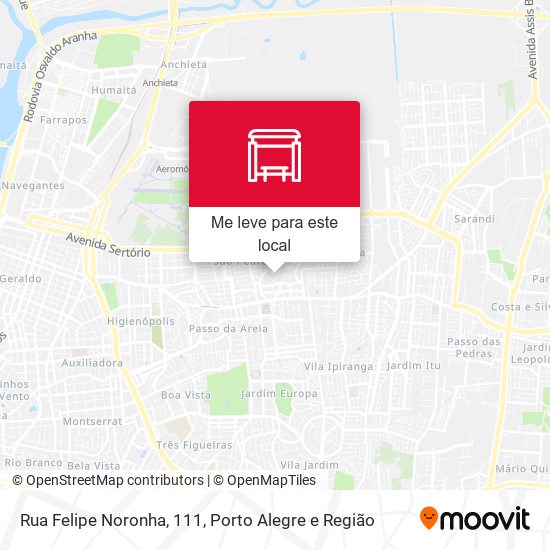 Rua Felipe Noronha, 111 mapa
