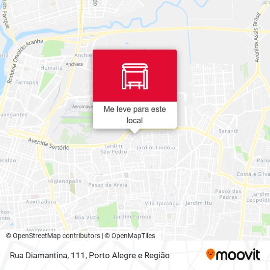 Rua Diamantina, 111 mapa