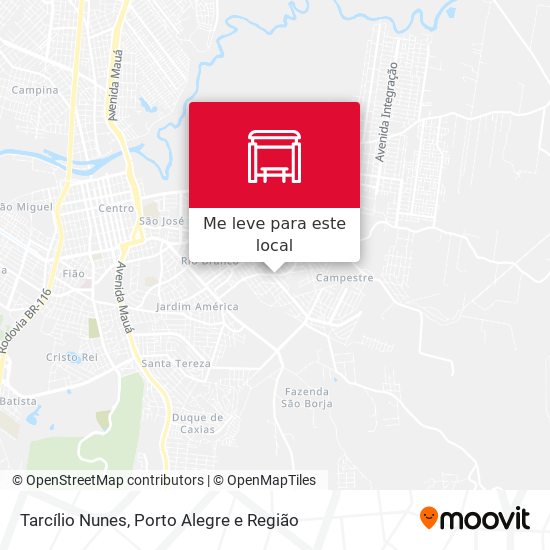 Tarcílio Nunes mapa