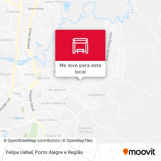 Felipe Uebel mapa