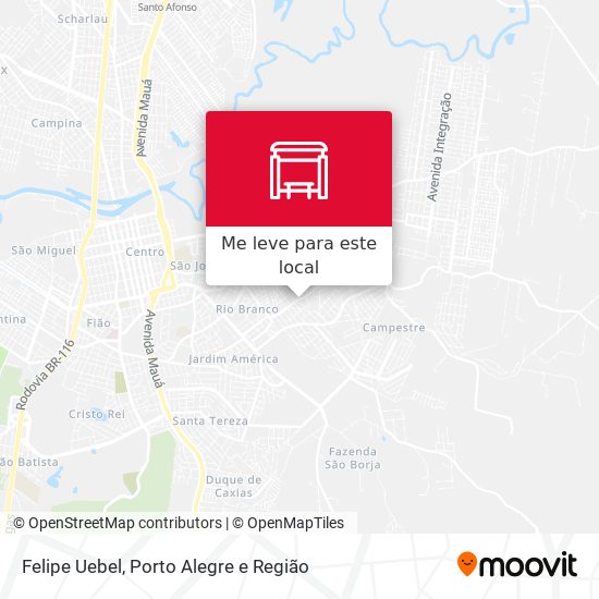 Felipe Uebel mapa