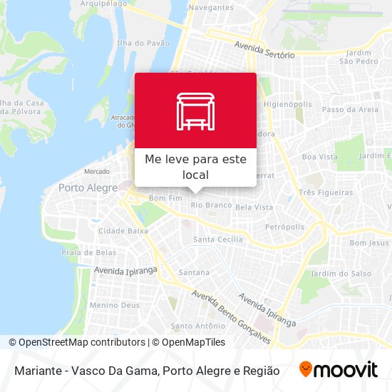 Mariante - Vasco Da Gama mapa