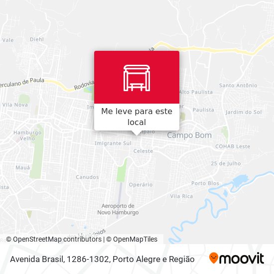 Avenida Brasil, 1286-1302 mapa