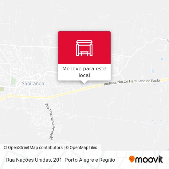 Rua Nações Unidas, 201 mapa