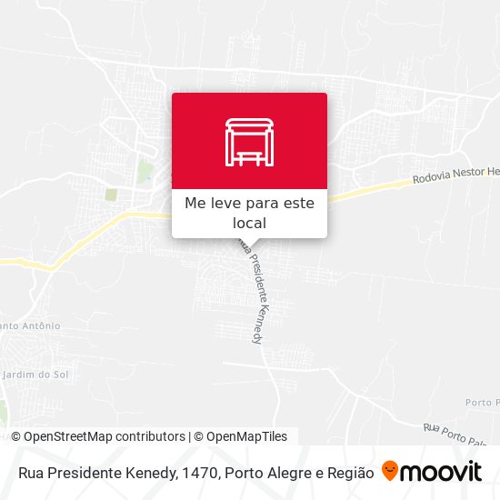 Rua Presidente Kenedy, 1470 mapa