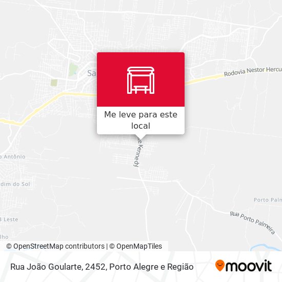 Rua João Goularte, 2452 mapa