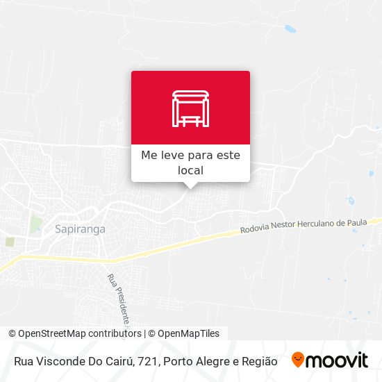 Rua Visconde Do Cairú, 721 mapa