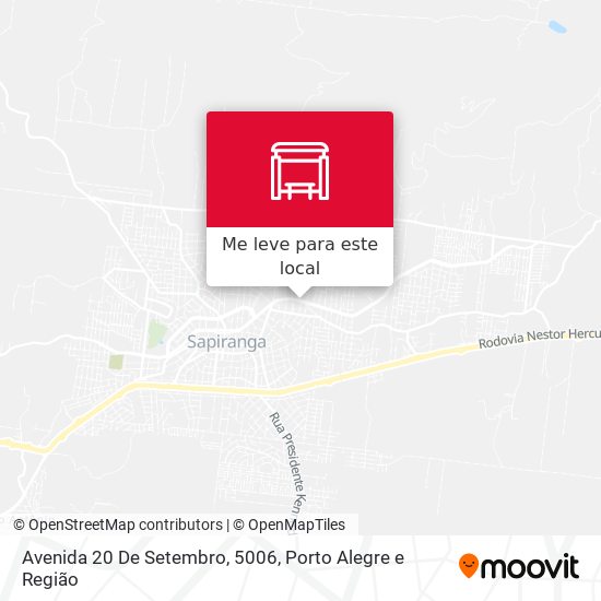 Avenida 20 De Setembro, 5006 mapa