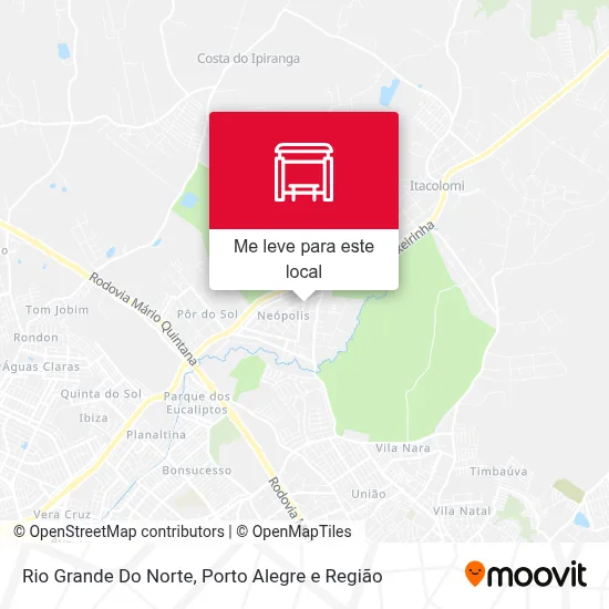Rio Grande Do Norte mapa