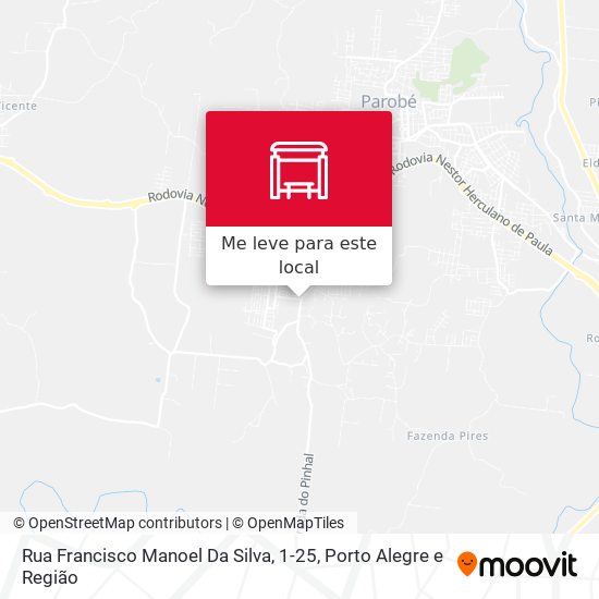 Rua Francisco Manoel Da Silva, 1-25 mapa