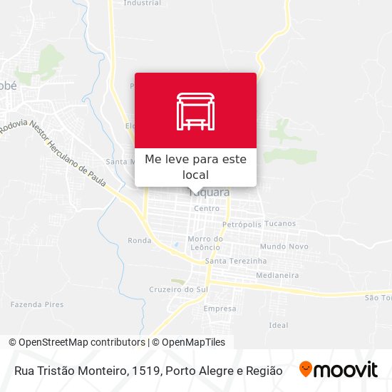 Rua Tristão Monteiro, 1519 mapa