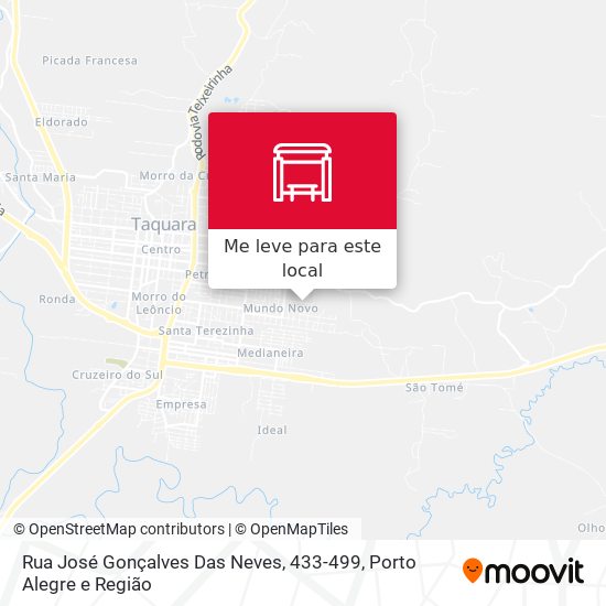 Rua José Gonçalves Das Neves, 433-499 mapa