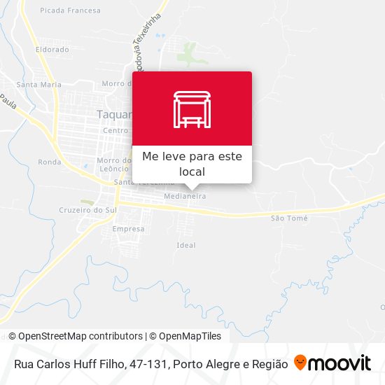 Rua Carlos Huff Filho, 47-131 mapa