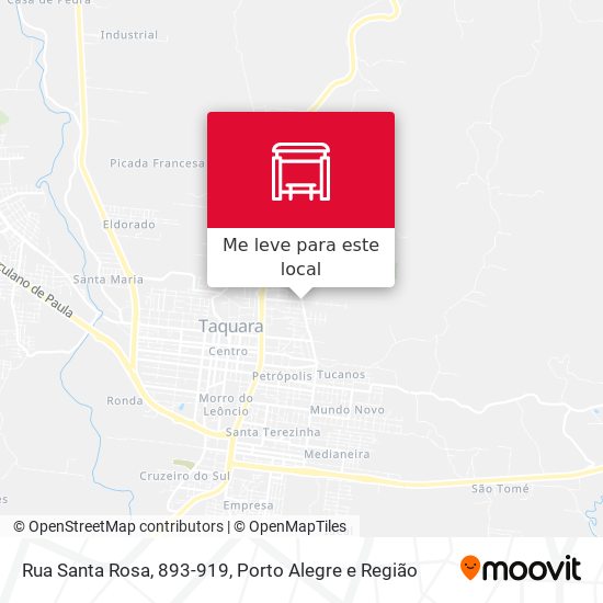 Rua Santa Rosa, 893-919 mapa
