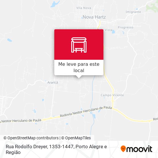 Rua Rodolfo Dreyer, 1353-1447 mapa
