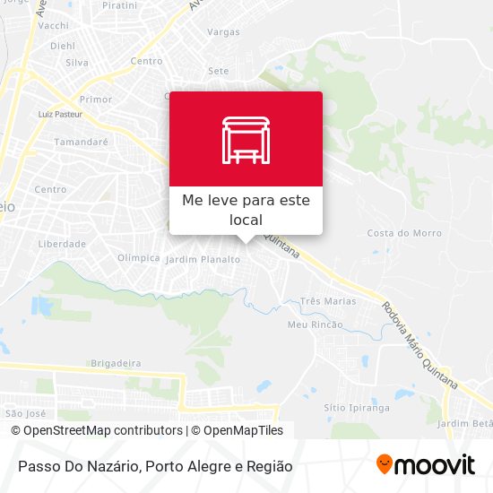 Passo Do Nazário mapa