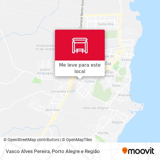 Vasco Alves Pereira mapa