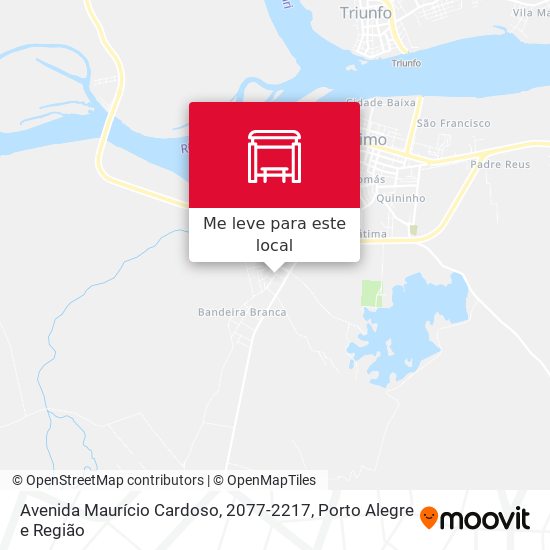 Avenida Maurício Cardoso, 2077-2217 mapa