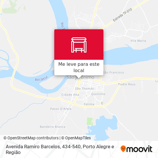 Avenida Ramiro Barcelos, 434-540 mapa