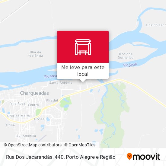 Rua Dos Jacarandás, 440 mapa