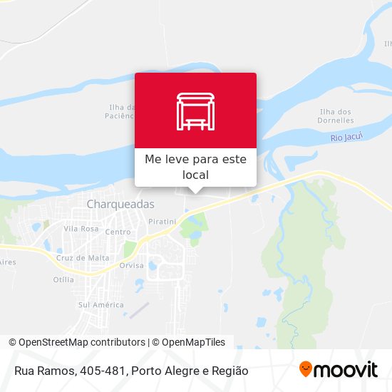 Rua Ramos, 405-481 mapa