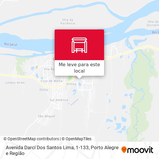 Avenida Darcí Dos Santos Lima, 1-133 mapa