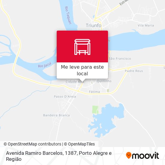 Avenida Ramiro Barcelos, 1387 mapa