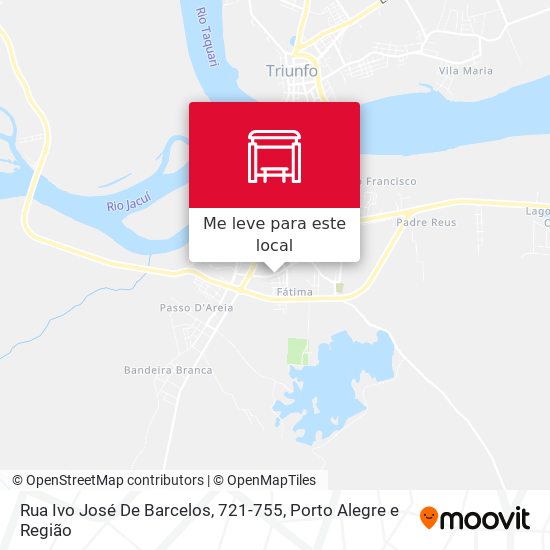 Rua Ivo José De Barcelos, 721-755 mapa