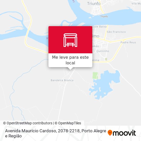 Avenida Maurício Cardoso, 2078-2218 mapa