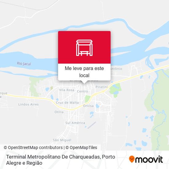 Terminal Metropolitano De Charqueadas mapa