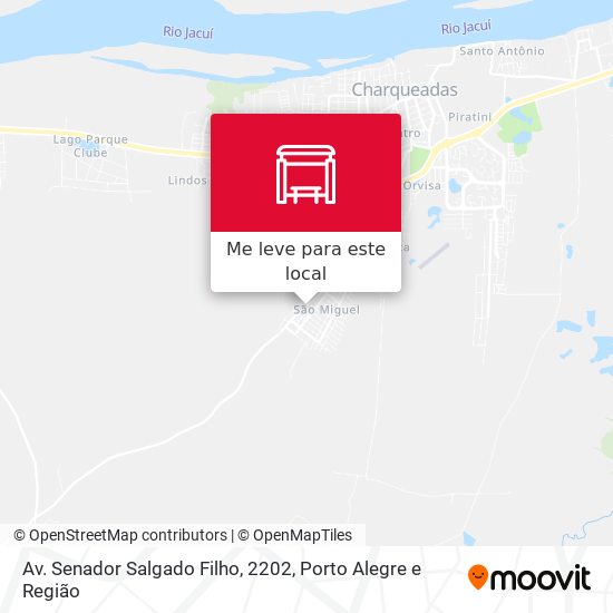 Av. Senador Salgado Filho, 2202 mapa