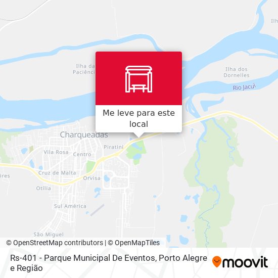 Rs-401 - Parque Municipal De Eventos mapa