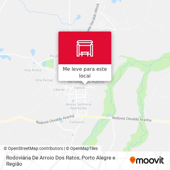 Rodoviária De Arroio Dos Ratos mapa