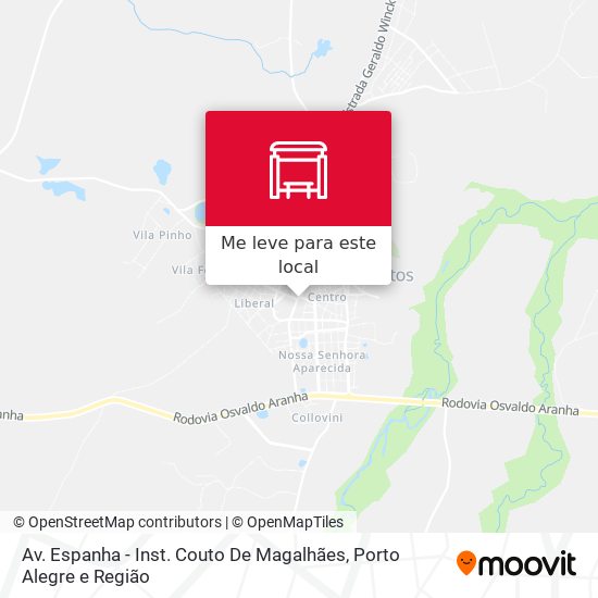 Av. Espanha - Inst. Couto De Magalhães mapa
