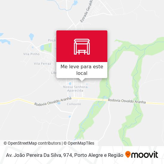 Av. João Pereira Da Silva, 974 mapa