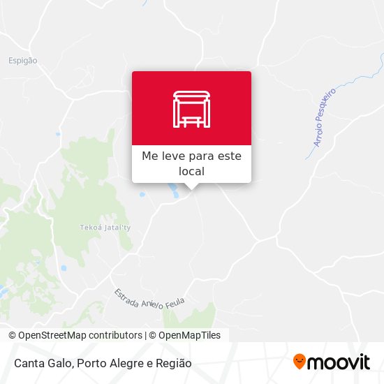 Canta Galo mapa