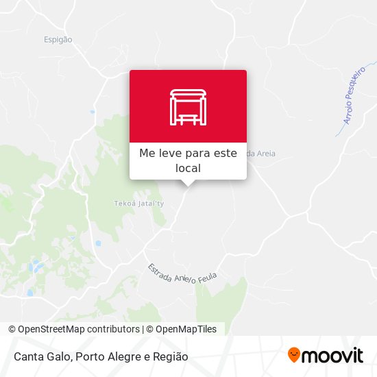 Canta Galo mapa