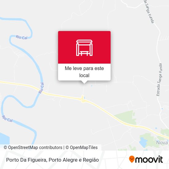 Porto Da Figueira mapa