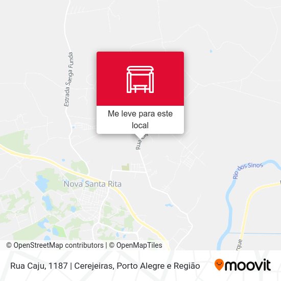 Rua Caju, 1187 | Cerejeiras mapa