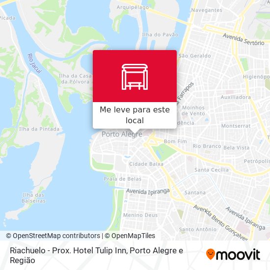 Riachuelo - Prox. Hotel Tulip Inn mapa