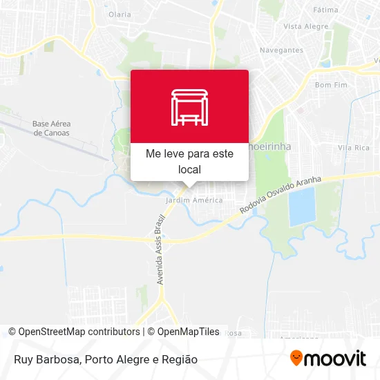 Ruy Barbosa mapa