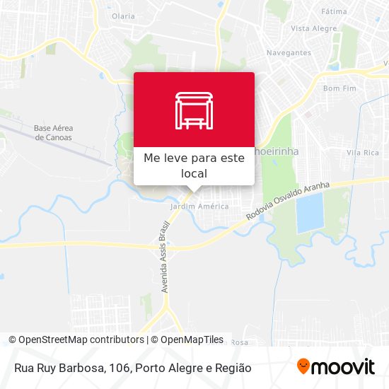 Rua Ruy Barbosa, 106 mapa