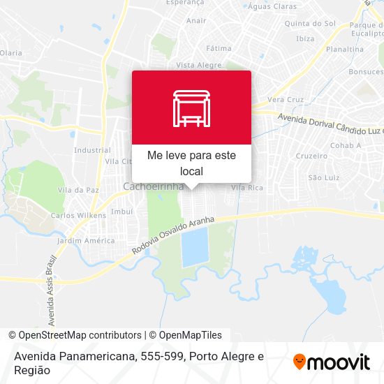 Avenida Panamericana, 555-599 mapa