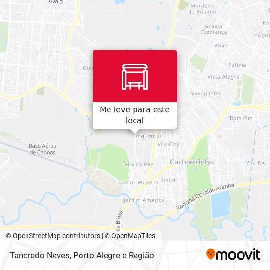 Tancredo Neves mapa