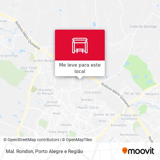 Mal. Rondon mapa