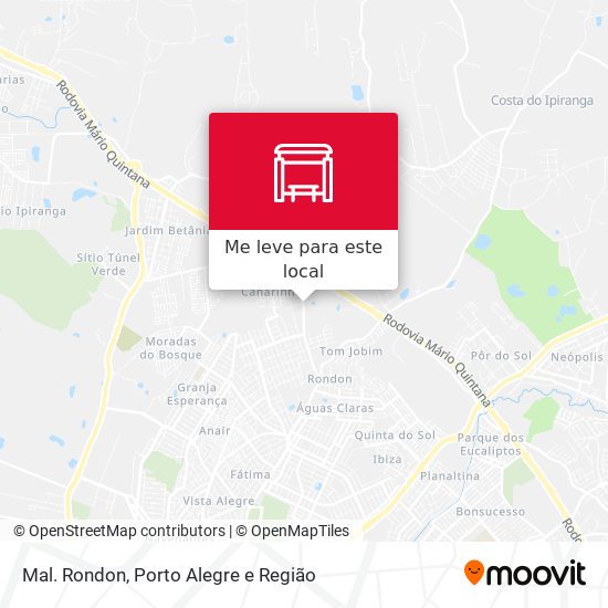 Mal. Rondon mapa
