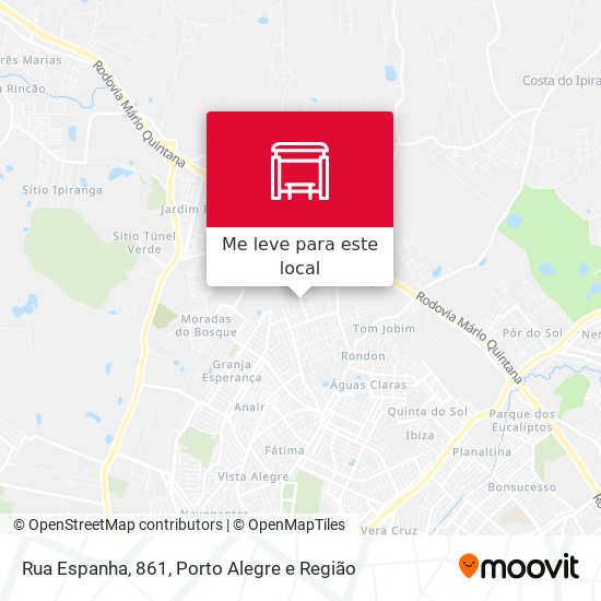 Rua Espanha, 861 mapa