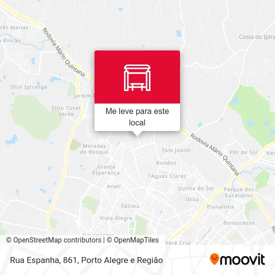 Rua Espanha, 861 mapa